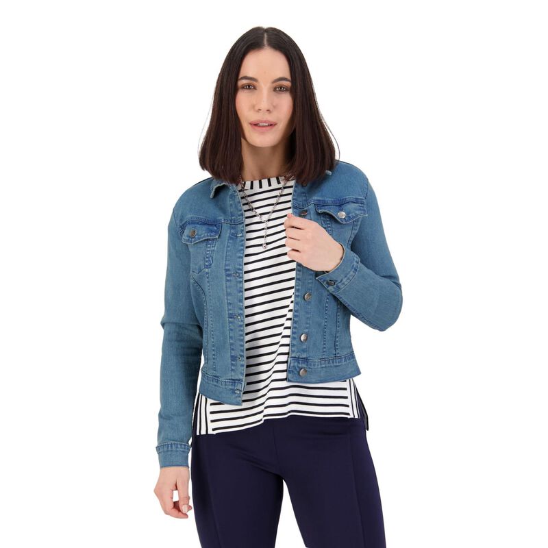 Vassalli Washed Denim Jacket image number 0